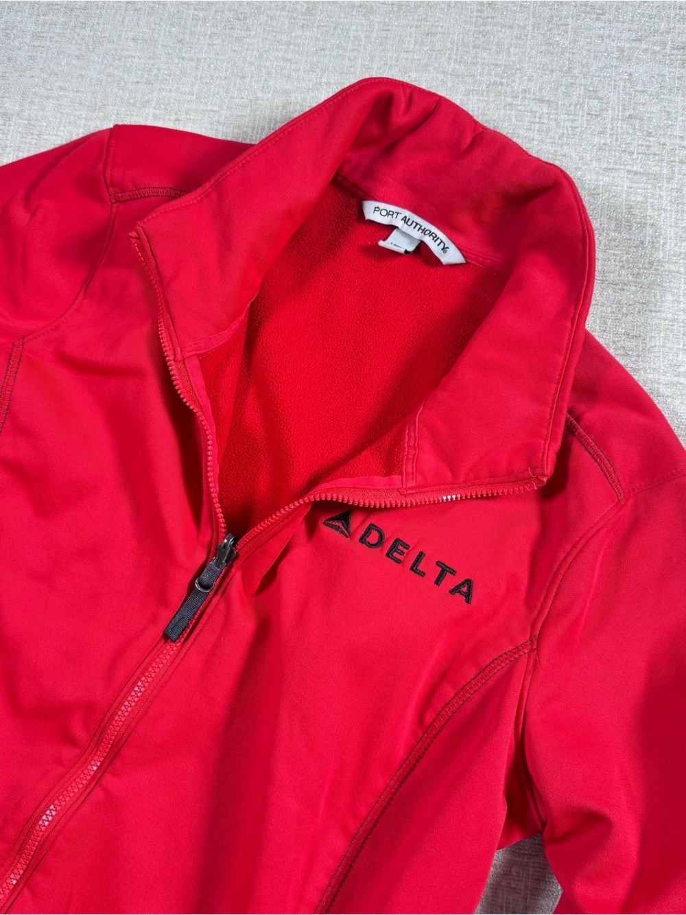 Port Authority Women's Red Delta Softshell Jacket